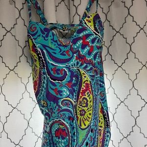 Womens size 44D cup swim top